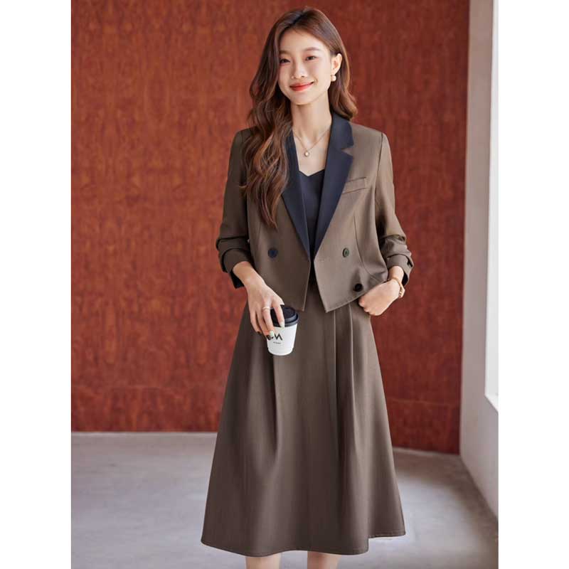 スペンサージャケットセットアップ(2colors)