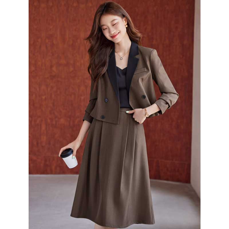 スペンサージャケットセットアップ(2colors)