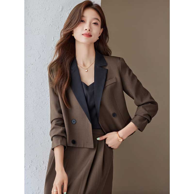 スペンサージャケットセットアップ(2colors)