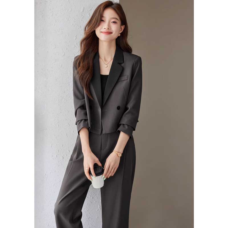 スペンサージャケットセットアップ(2colors)