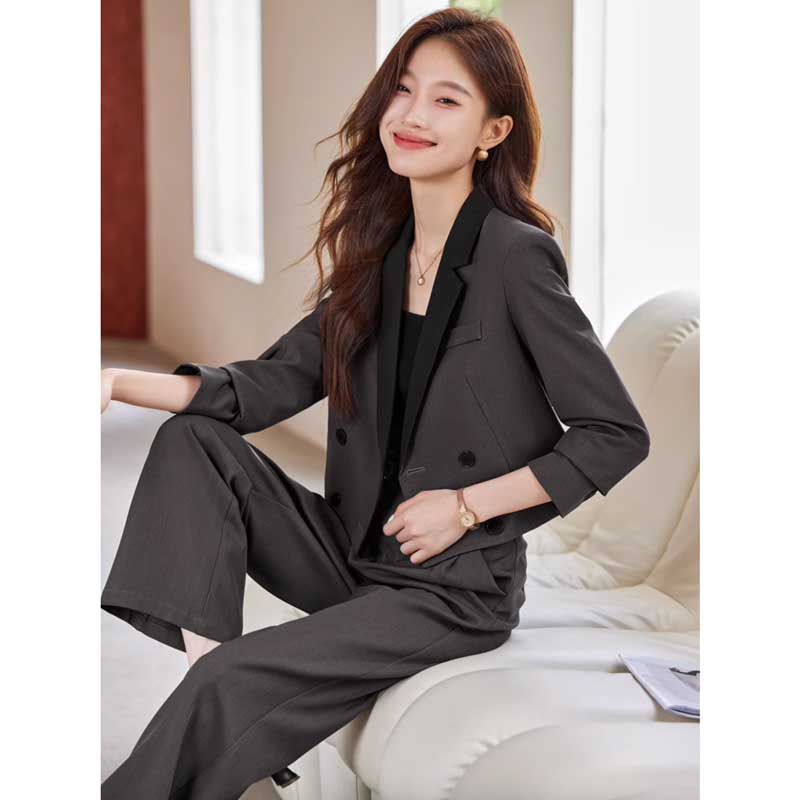 スペンサージャケットセットアップ(2colors)