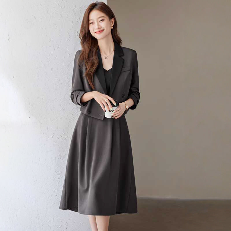 スペンサージャケットセットアップ(2colors)