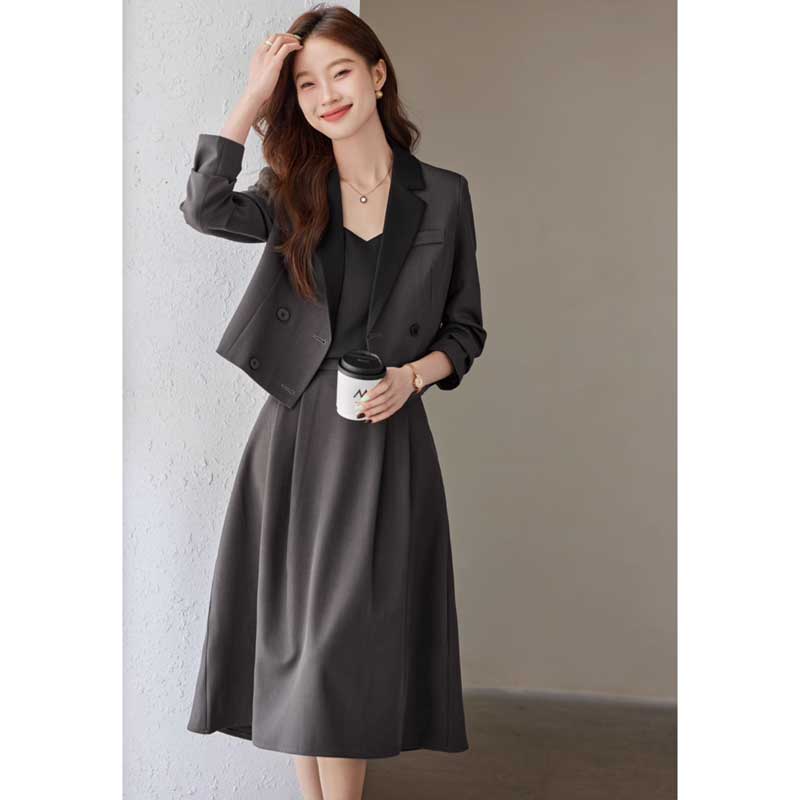 スペンサージャケットセットアップ(2colors)