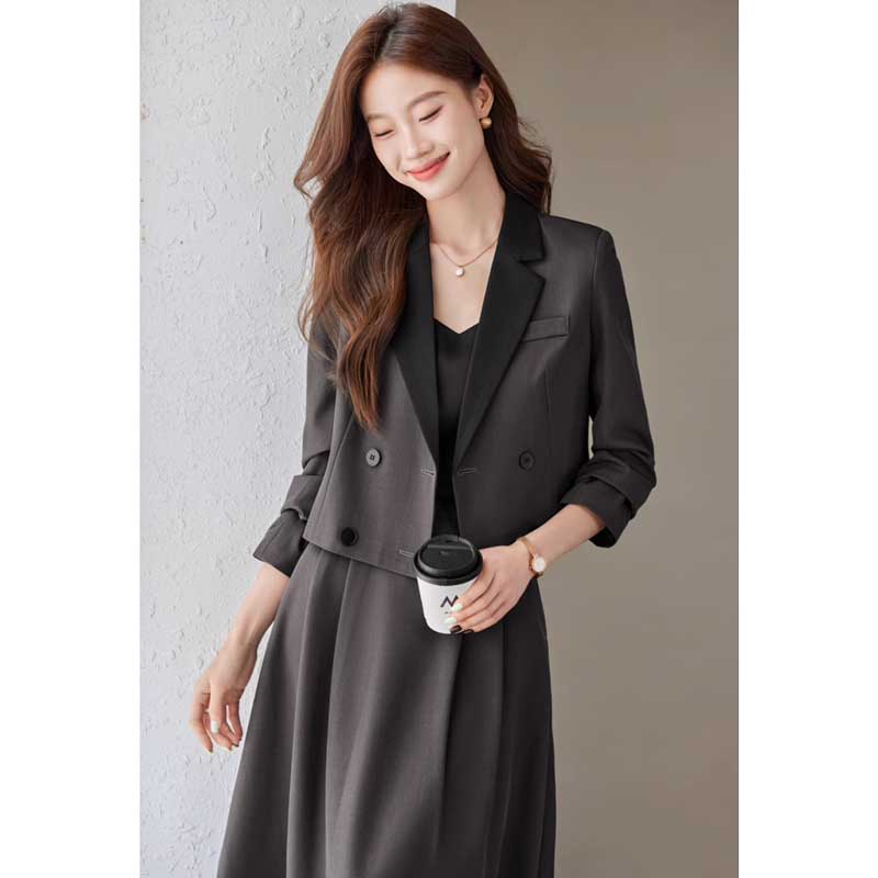 スペンサージャケットセットアップ(2colors)