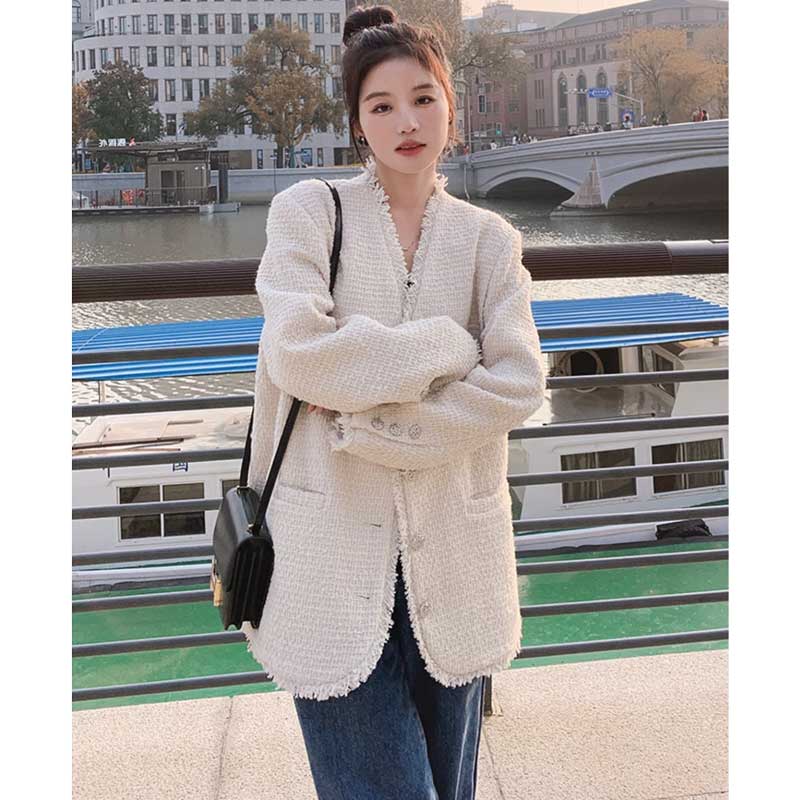 カットオフツイードジャケット