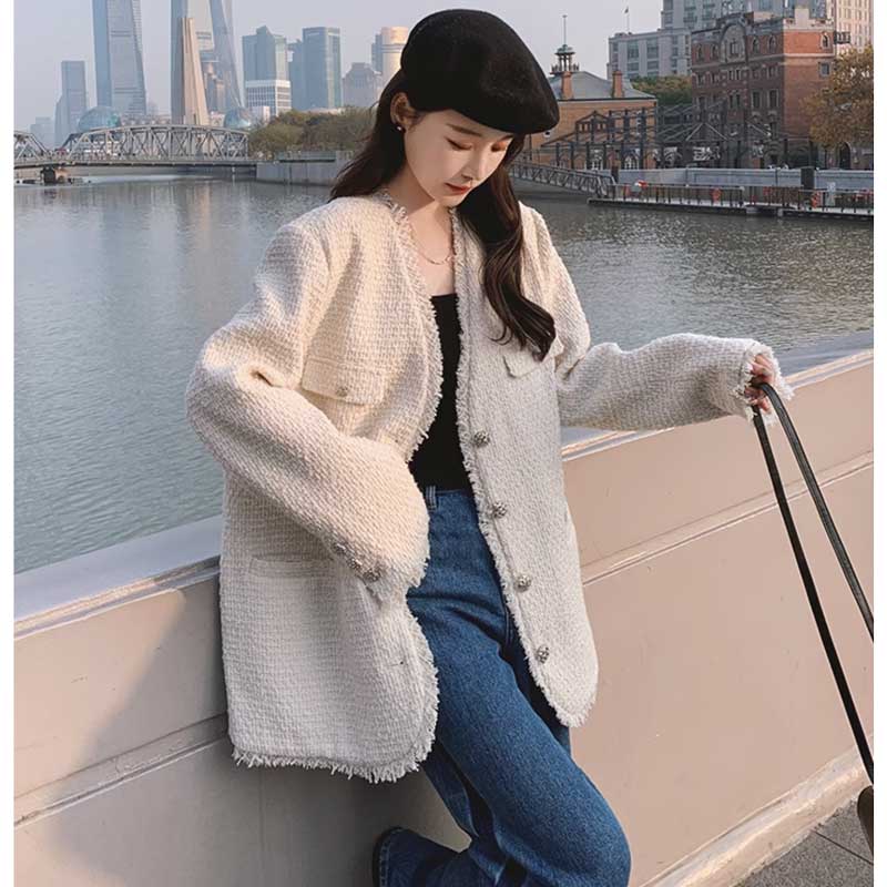 カットオフツイードジャケット