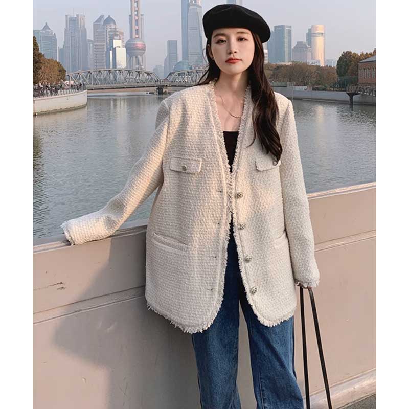 カットオフツイードジャケット