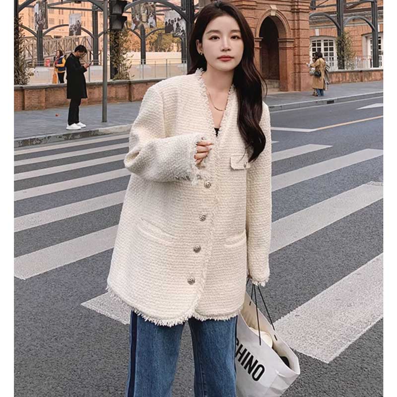 カットオフツイードジャケット