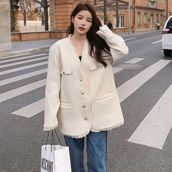 カットオフツイードジャケット