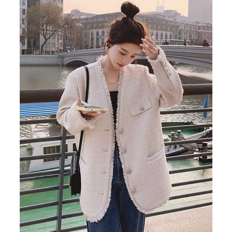 カットオフツイードジャケット