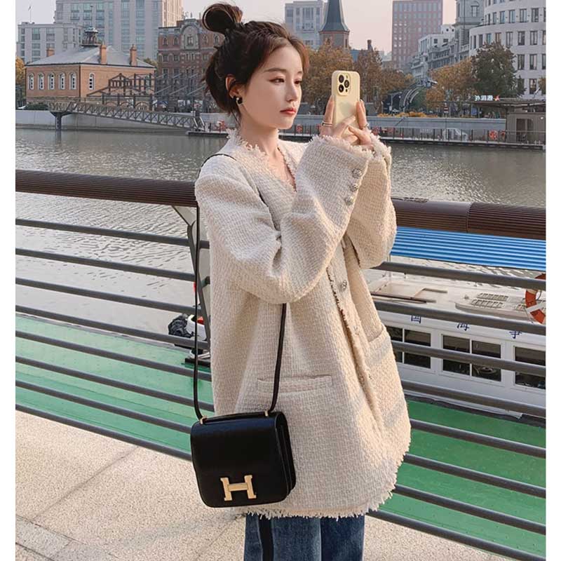 カットオフツイードジャケット