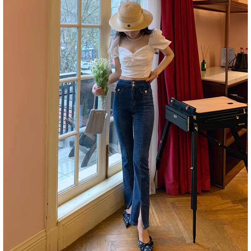 2wayスリーブトップス