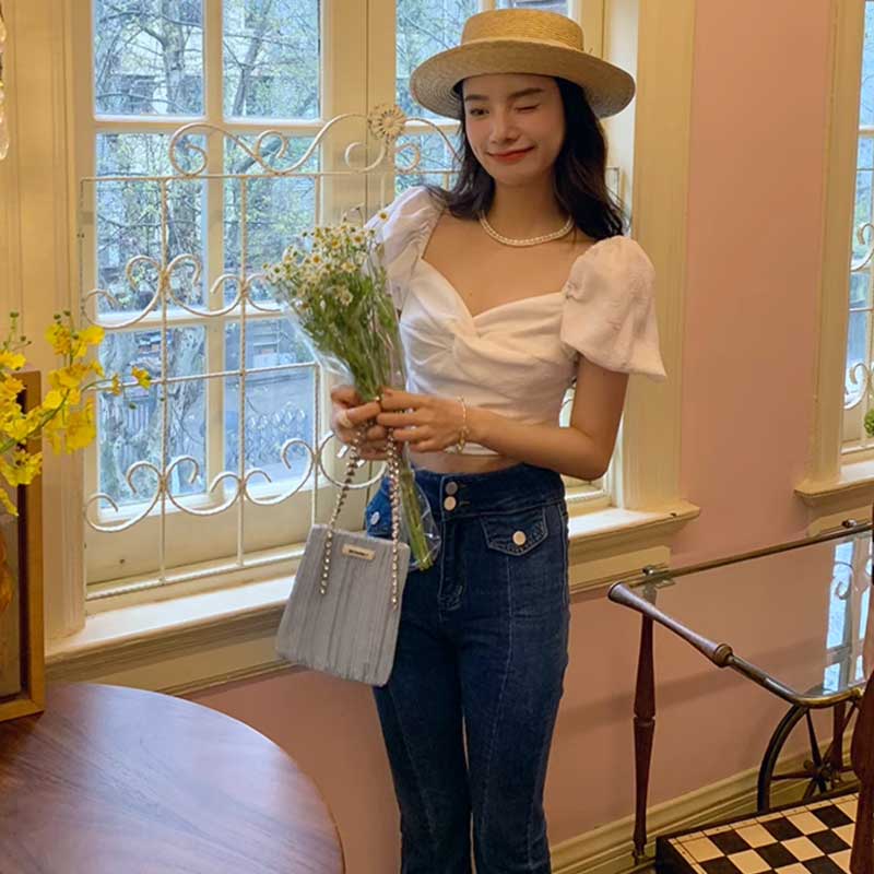 2wayスリーブトップス