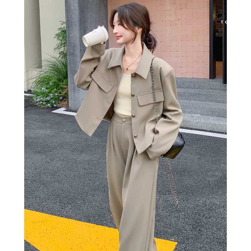 ワイドシルエットセットアップ