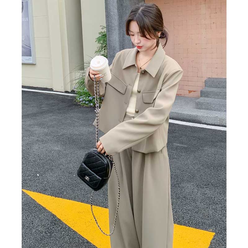 ワイドシルエットセットアップ