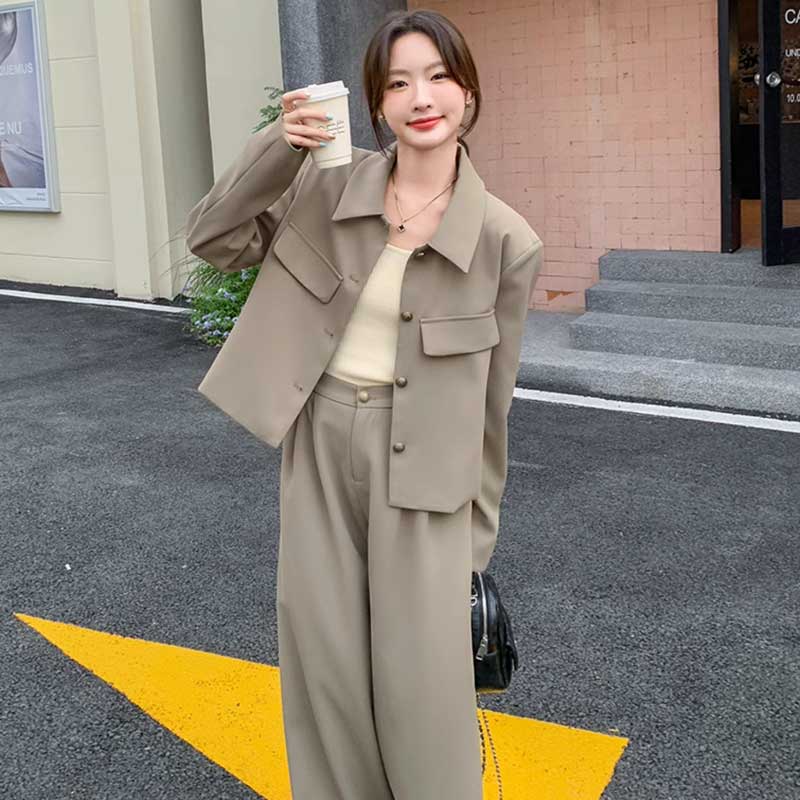 ワイドシルエットセットアップ