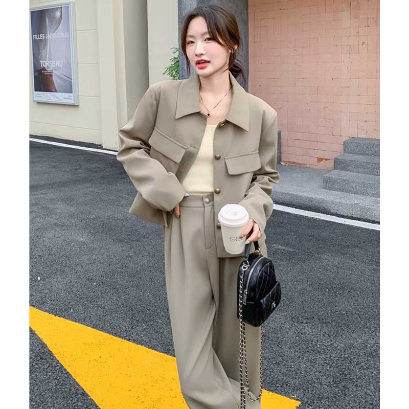 ワイドシルエットセットアップ