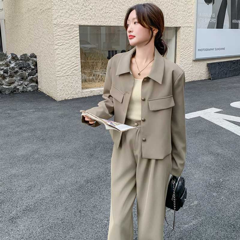 ワイドシルエットセットアップ