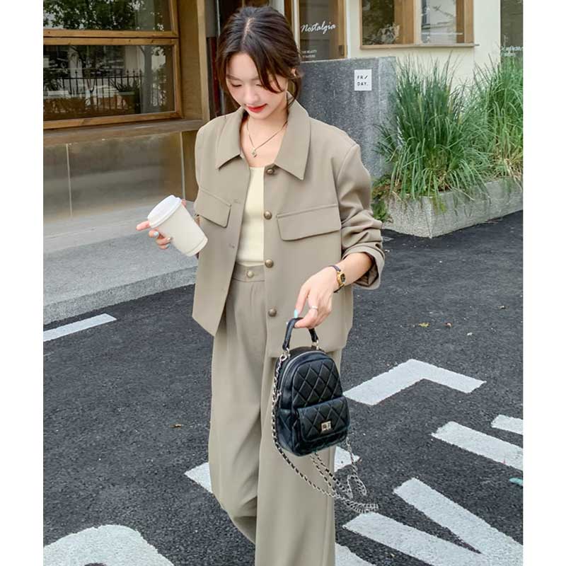 ワイドシルエットセットアップ