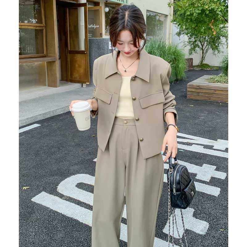 ワイドシルエットセットアップ