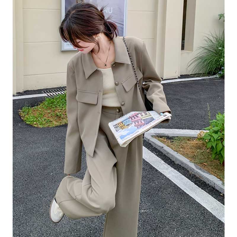 ワイドシルエットセットアップ