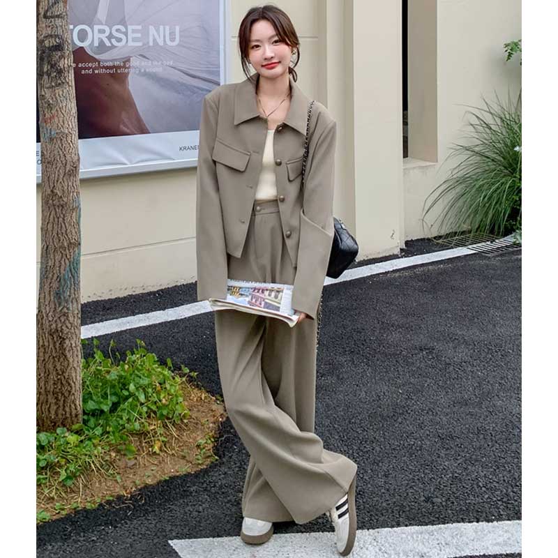 ワイドシルエットセットアップ