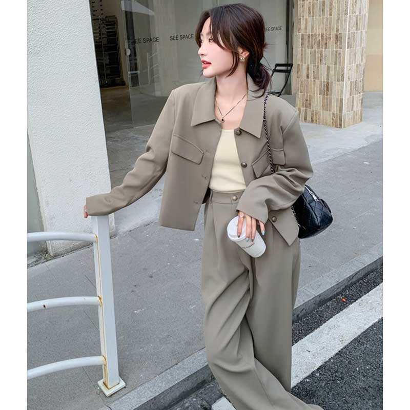 ワイドシルエットセットアップ