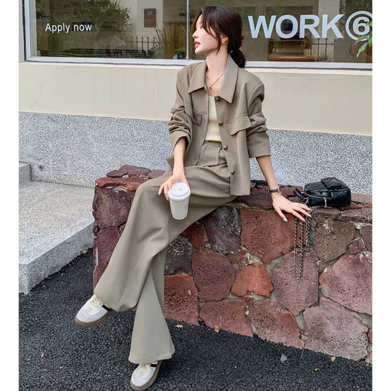 ワイドシルエットセットアップ