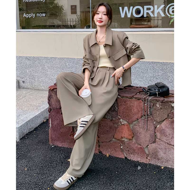 ワイドシルエットセットアップ