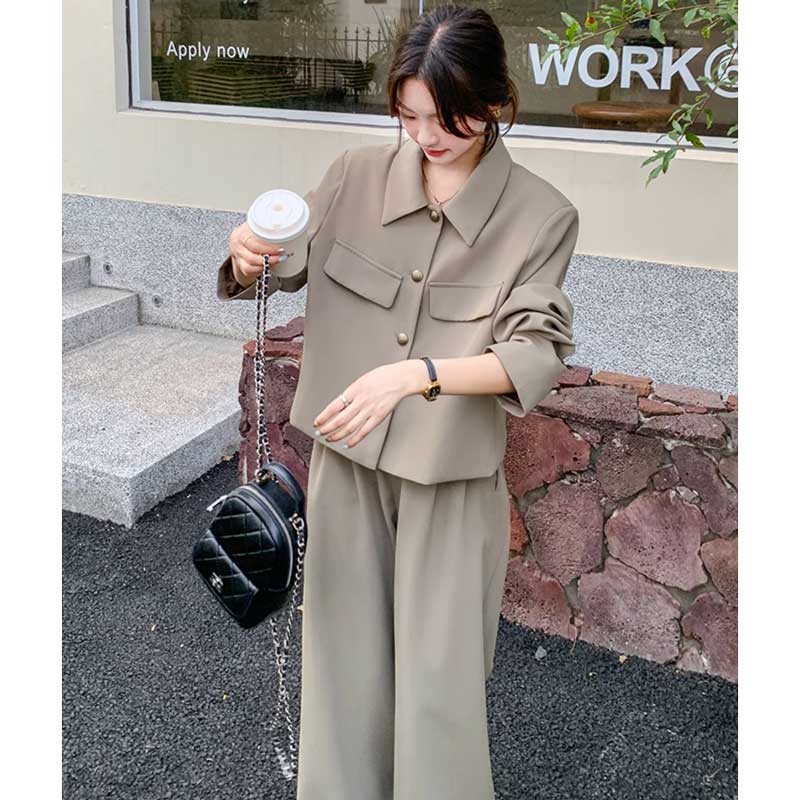 ワイドシルエットセットアップ