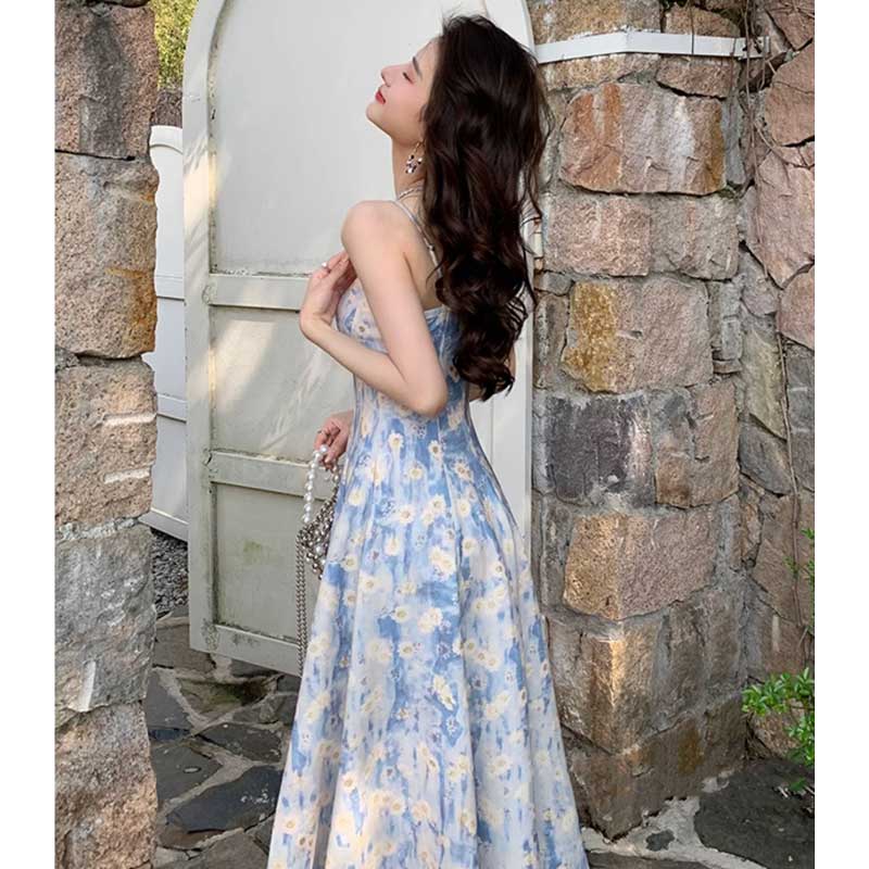 フラワーキャミソールワンピース