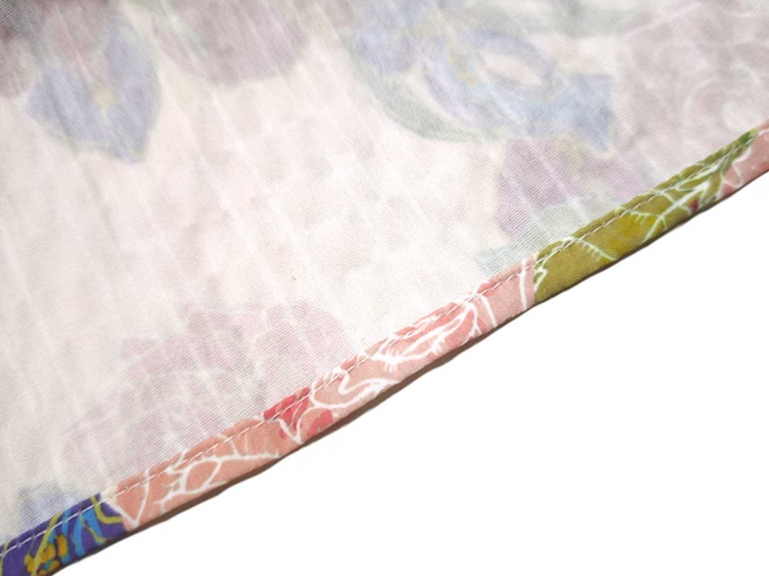 パフスリーブフラワーワンピース