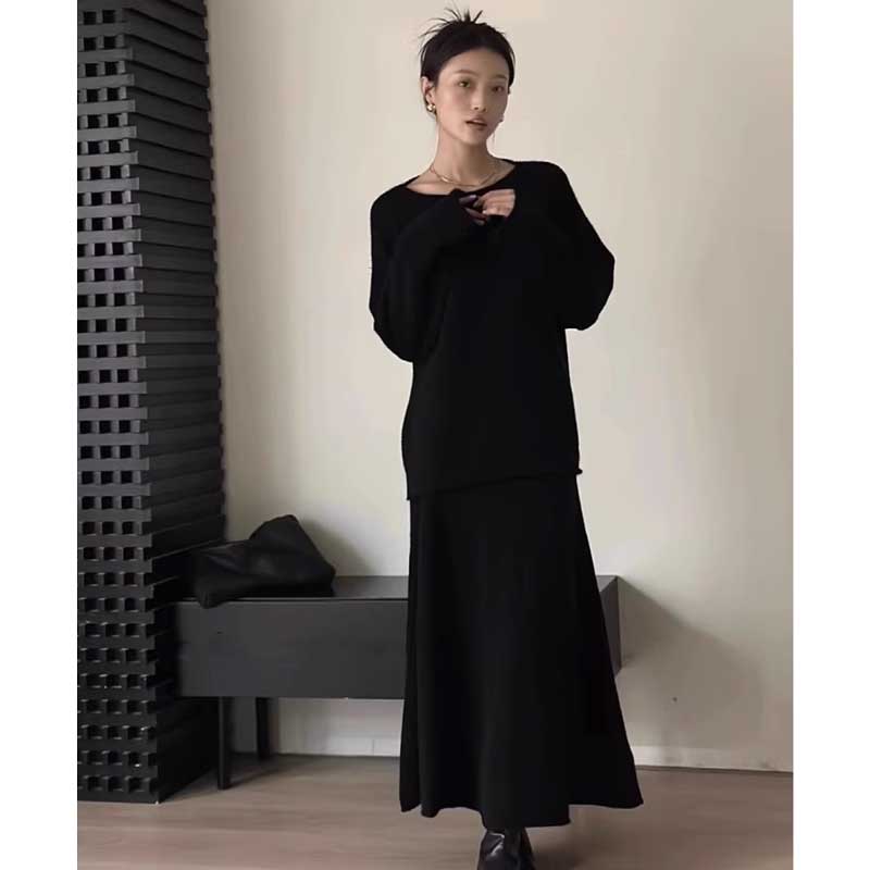 ルーズニットセットアップ(4colors)