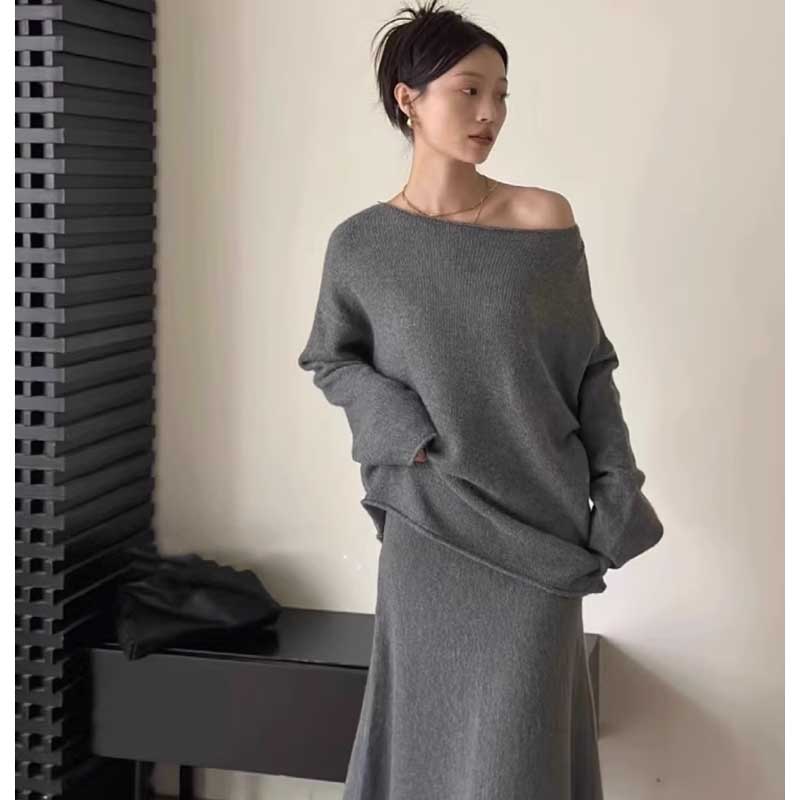 ルーズニットセットアップ(4colors)