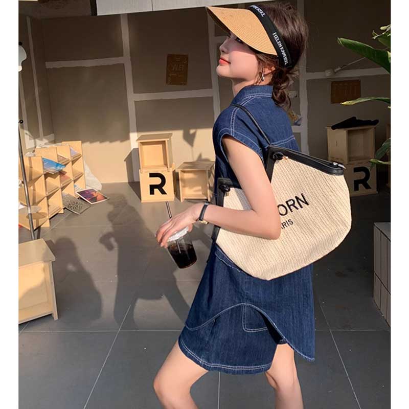 カジュアルデニムセットアップ