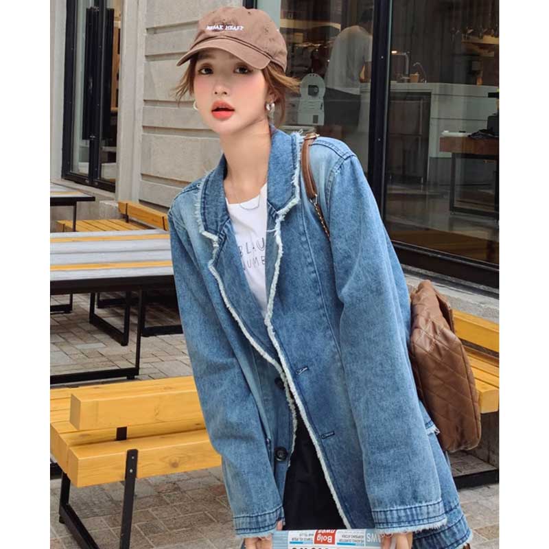 カットオフデニムジャケット