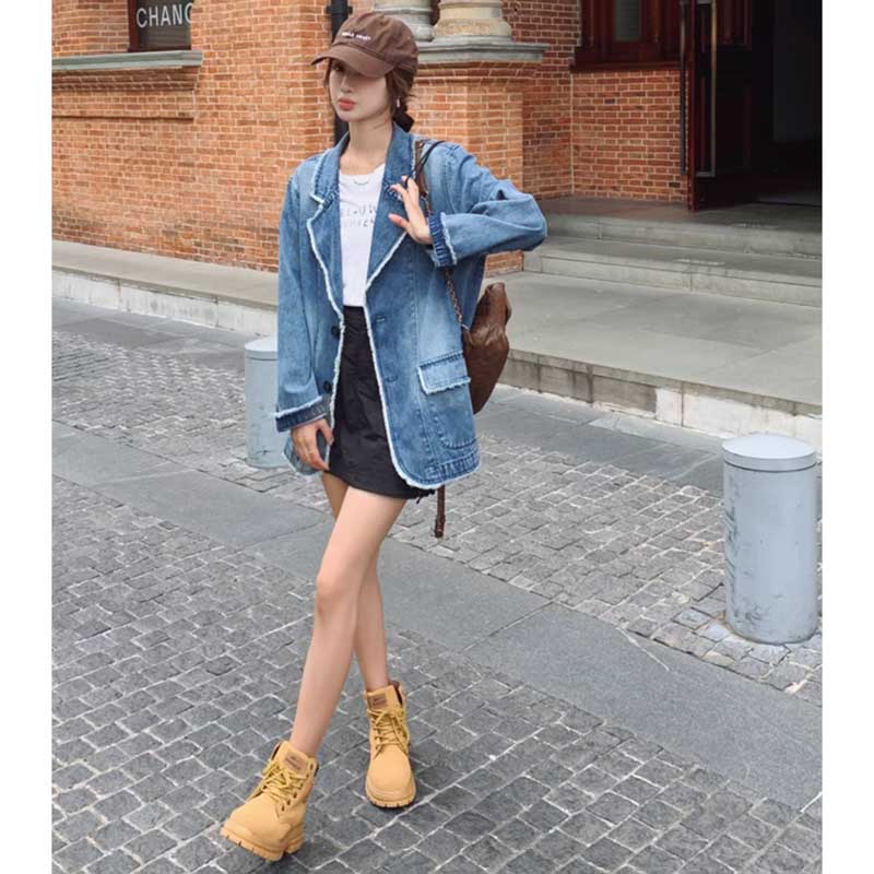 カットオフデニムジャケット