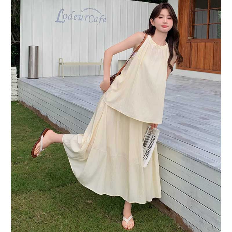 ノースリーブサマーセットアップ