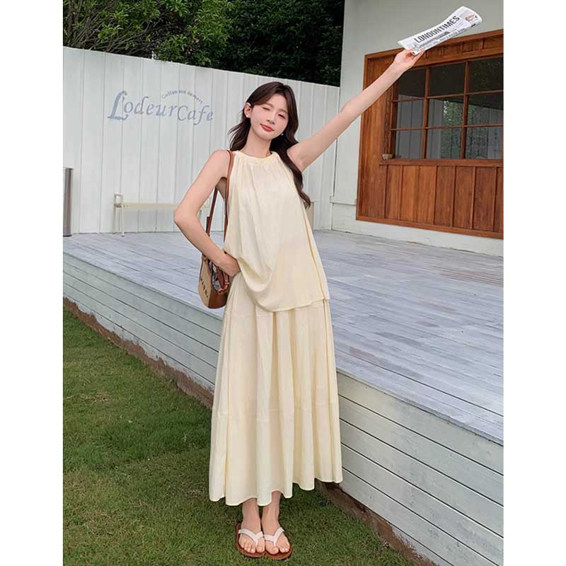 ノースリーブサマーセットアップ