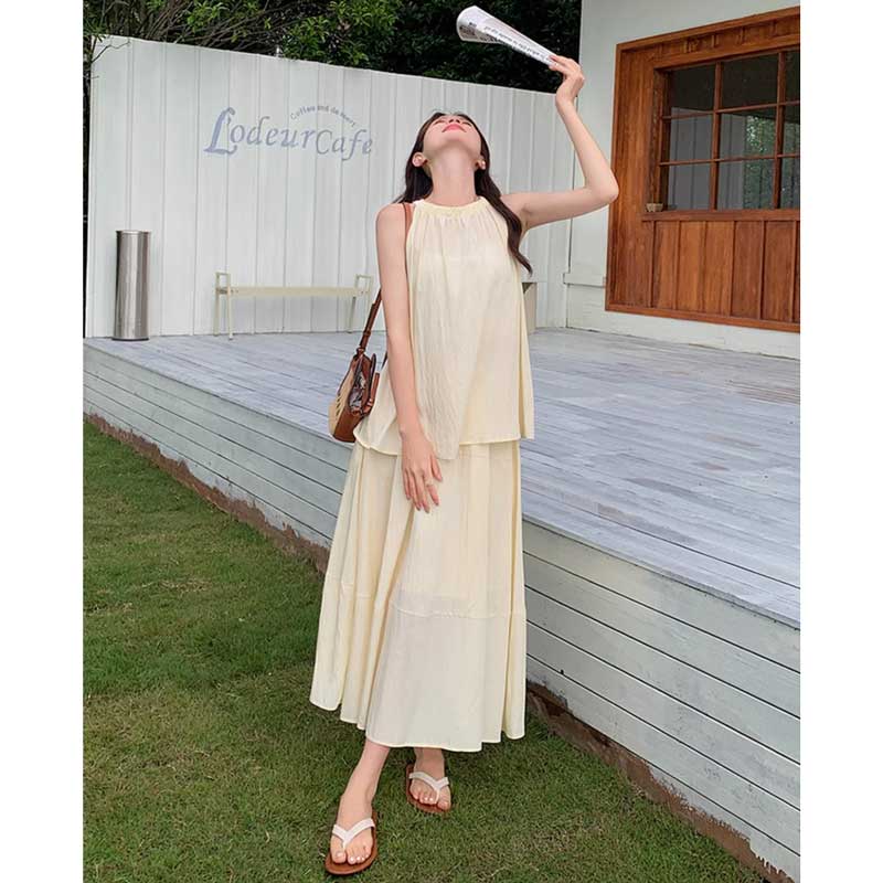 ノースリーブサマーセットアップ