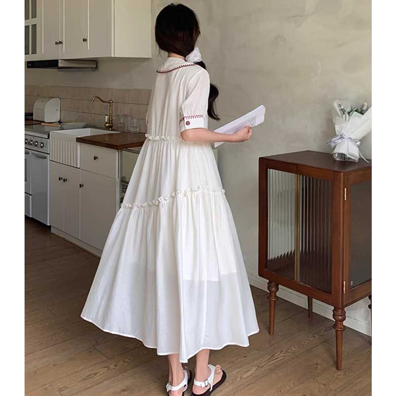 レトロティアードワンピース