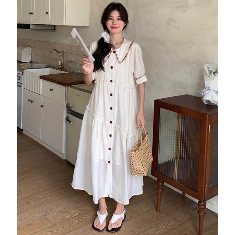 レトロティアードワンピース