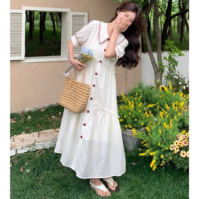 レトロティアードワンピース