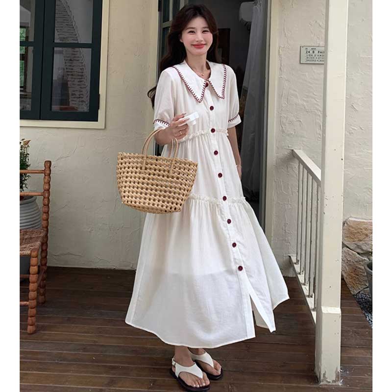 レトロティアードワンピース