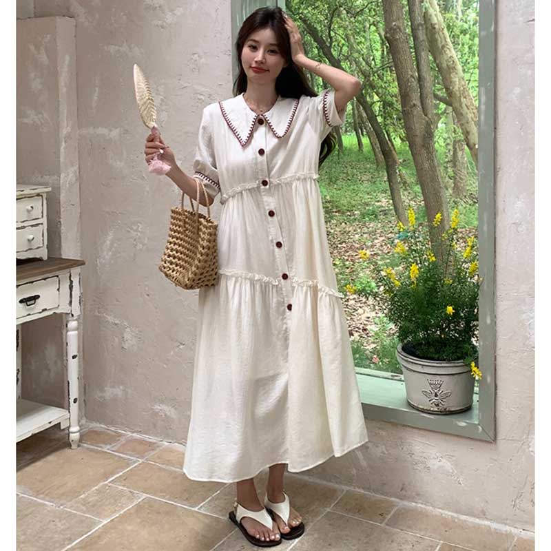 レトロティアードワンピース