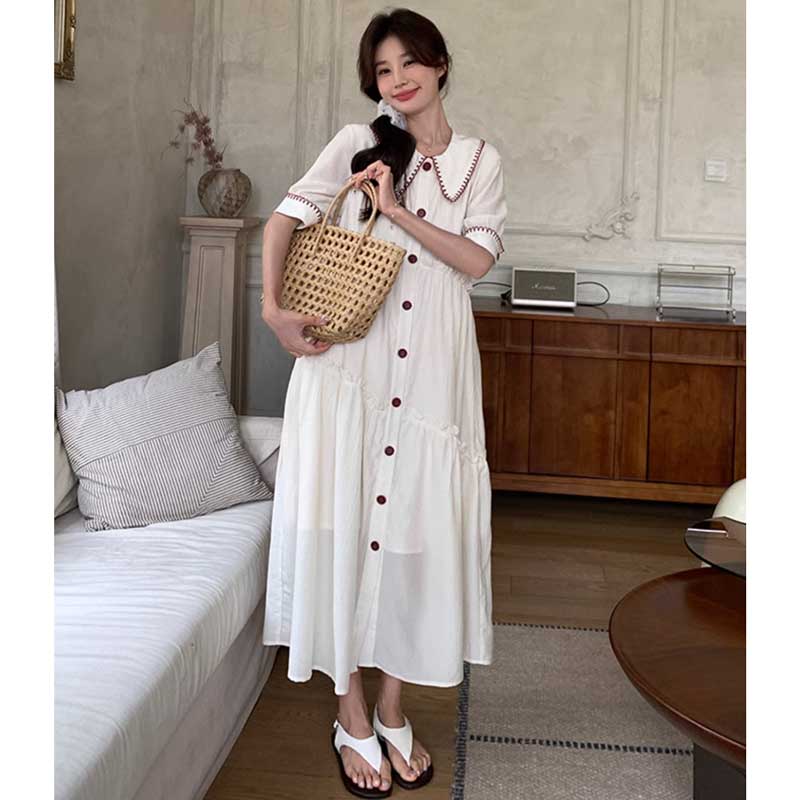 レトロティアードワンピース