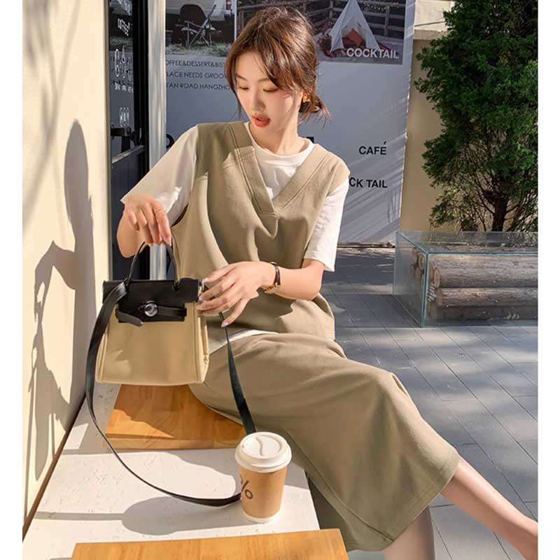 リラックスベストセットアップ