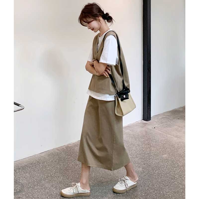 リラックスベストセットアップ