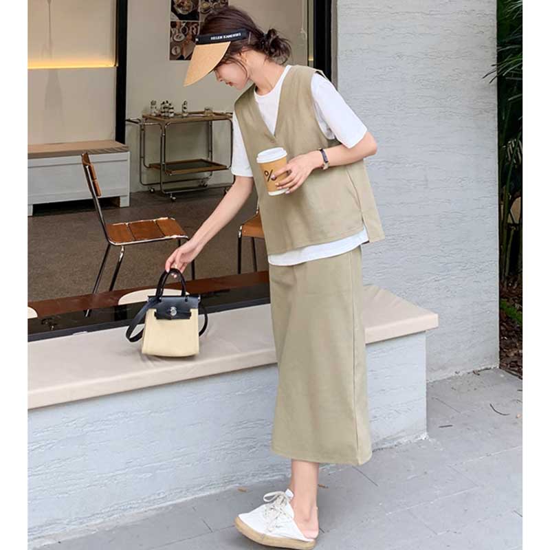 リラックスベストセットアップ