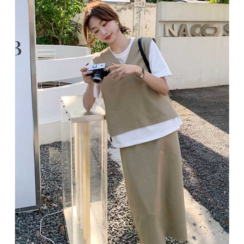 リラックスベストセットアップ